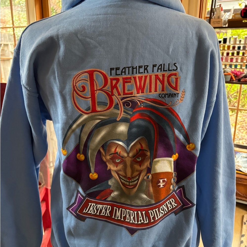 Jester Blue Hoodie L/XL